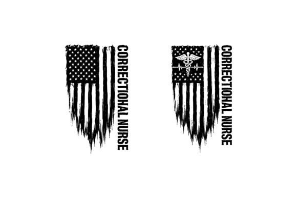 Correctional Nurse Flag Design