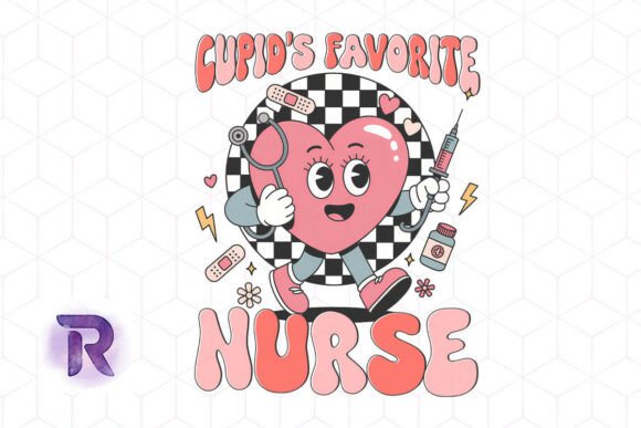 Cupid’s Nurse Heartfelt Medical PNG