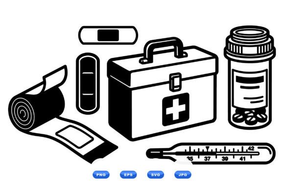 Medical First Aid Icons