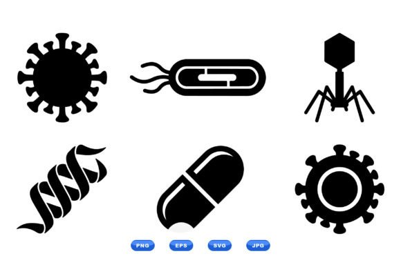 Medical Virus Icon Pack