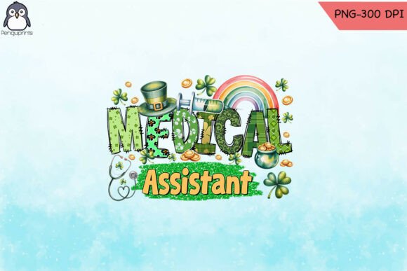 St Patrick’s Day Medical Assistant PNG