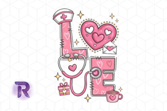 Valentine Nurse Coquette PNG